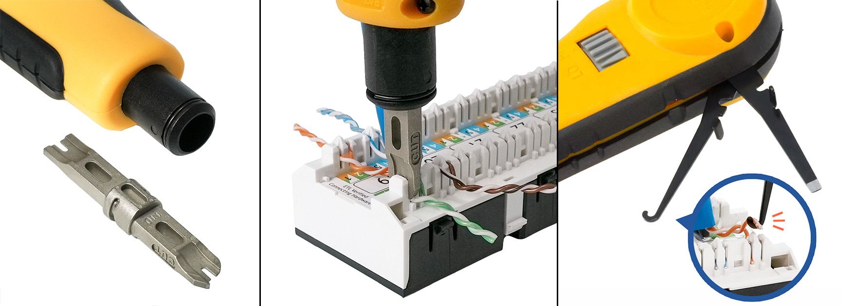 HCI 3013AMT110H Impact Tool with Blade for 110 IDC Terminates