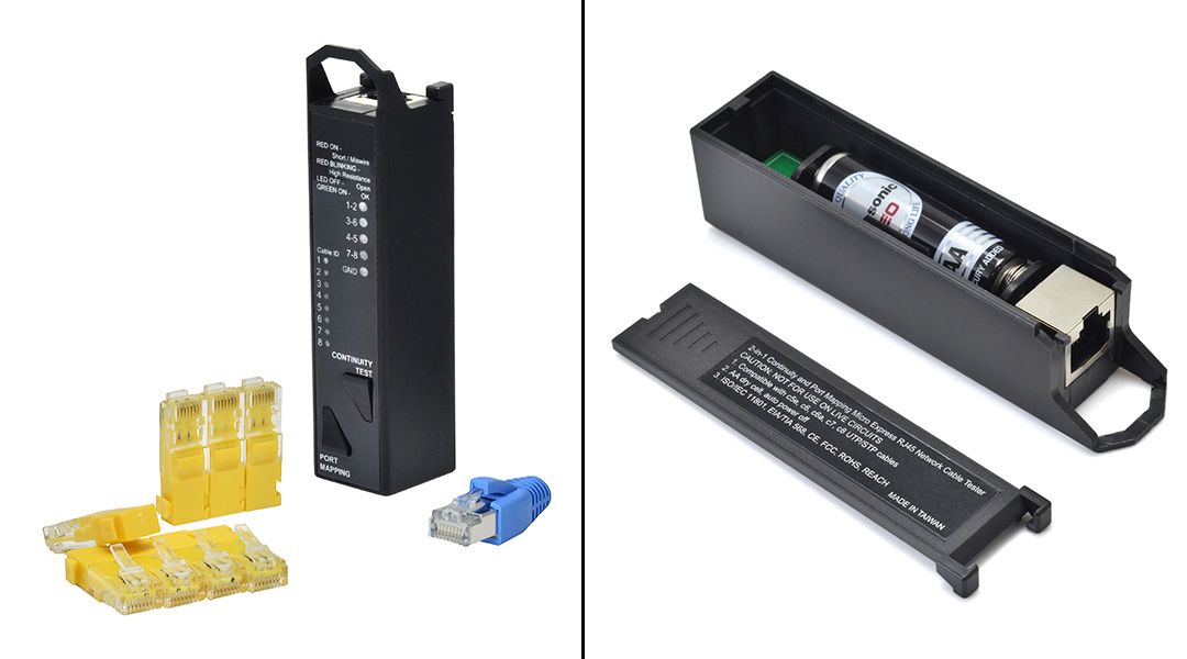 HCI CT055A Compact Network Cable Tester with Port Mapping